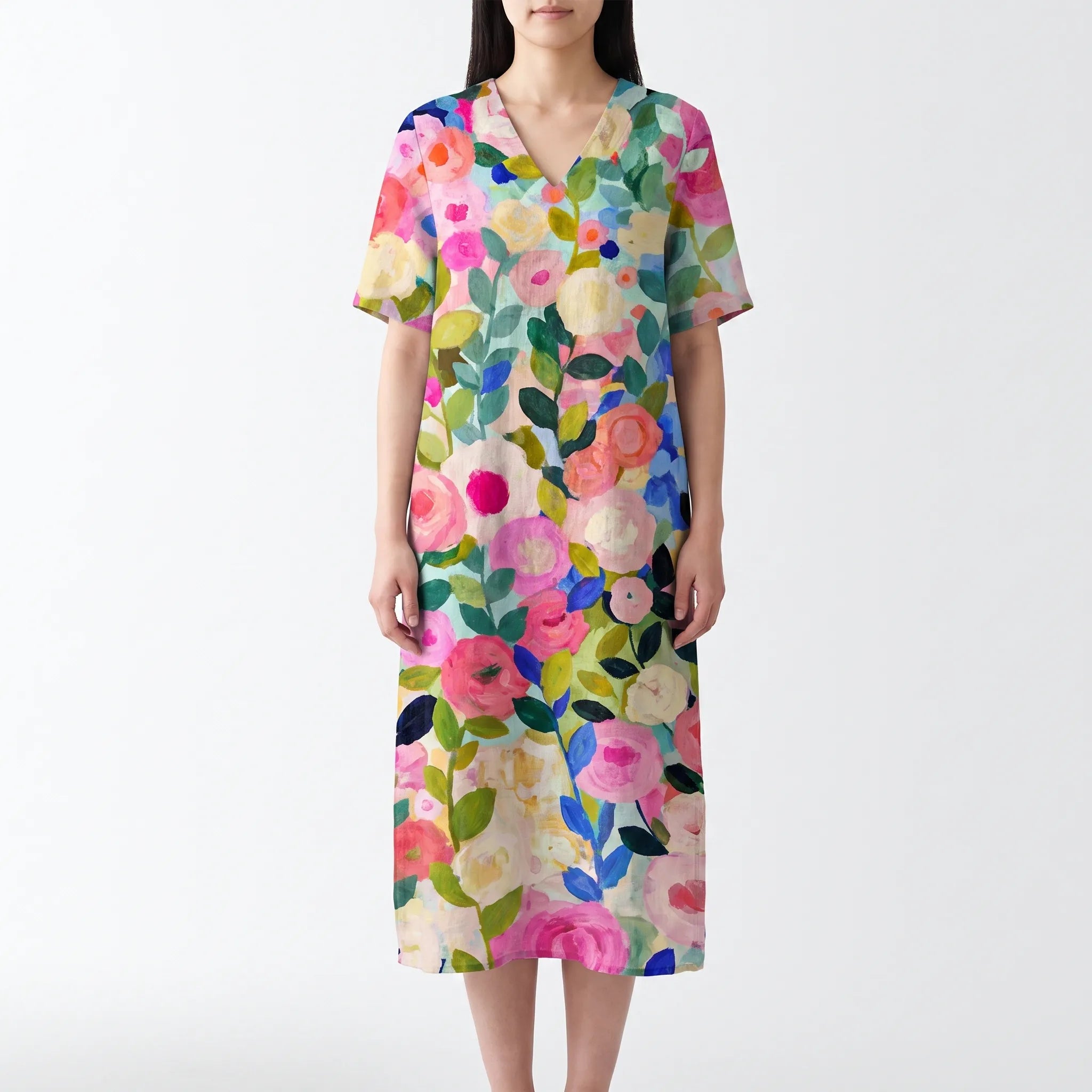 Floria - Relaxed Floral Summer Dress