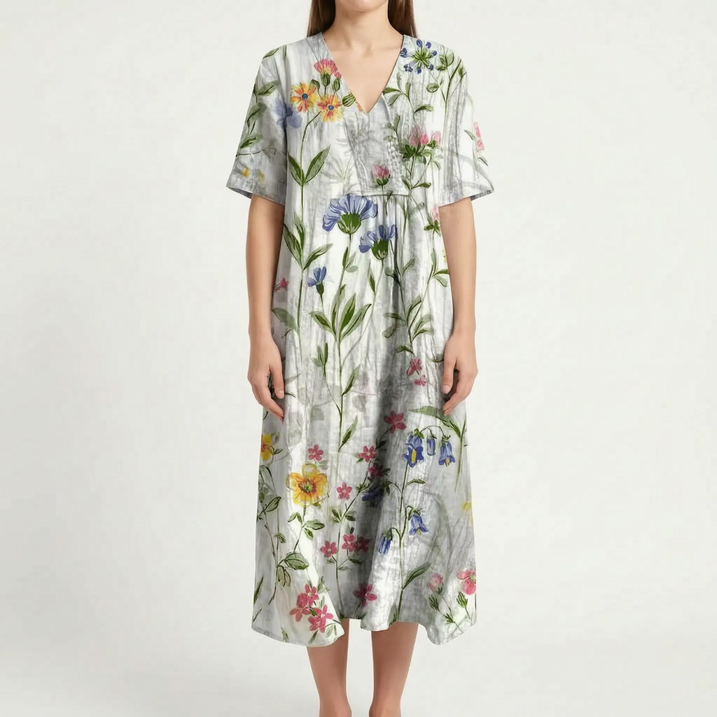 Floria - Relaxed Floral Summer Dress