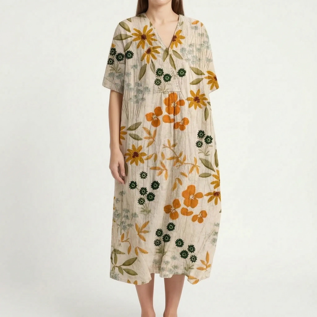Floria - Relaxed Floral Summer Dress