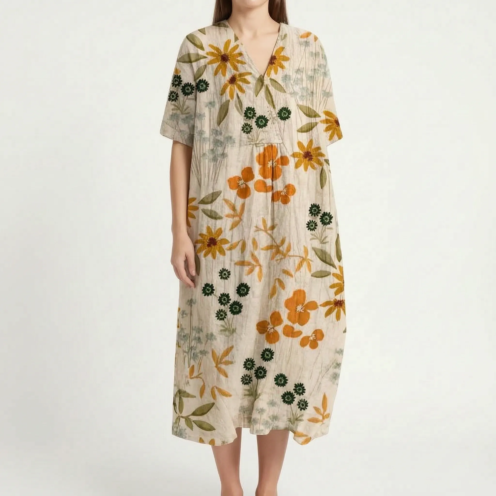 Floria - Relaxed Floral Summer Dress