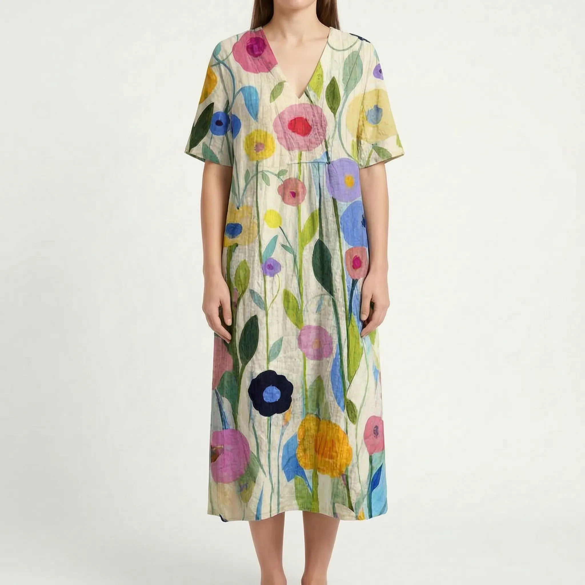 Floria - Relaxed Floral Summer Dress