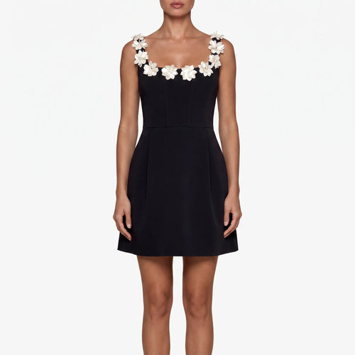 Florique  - A Line Mini Dress Attending Evening Events