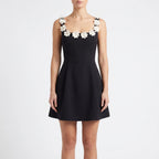 Florique  - A Line Mini Dress Attending Evening Events