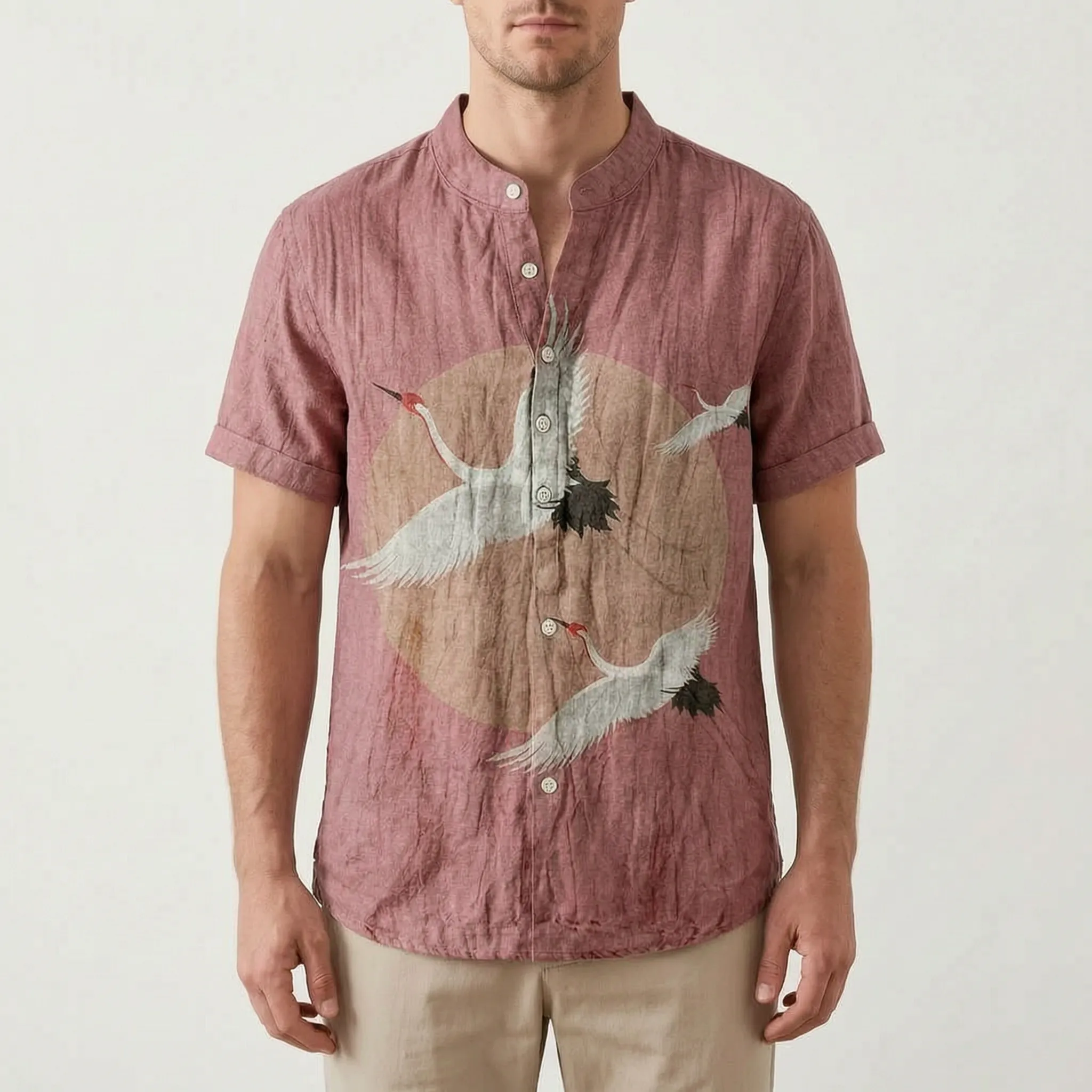 Florishe  - Floral Short Sleeve Men's Shirt Summer Holidays
