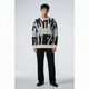 Graphyx  - Men's Relaxed Abstract Graphic Jumper Casual Weekend Wear