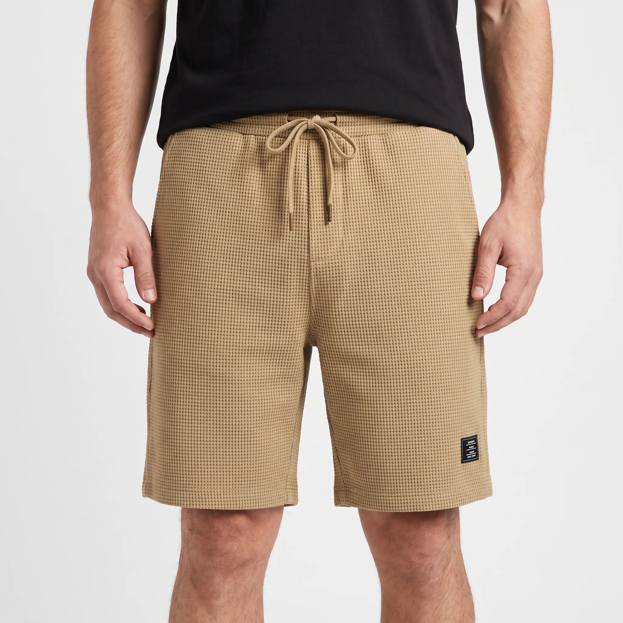 Gridloom  - Textured Men's Smart Casual Shorts Weekend Outings