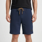 Gridloom  - Textured Men's Smart Casual Shorts Weekend Outings