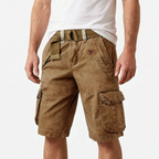 Gritox  - Rugged Vintage-Inspired Cargo Shorts Outdoor Excursions
