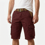 Gritox  - Rugged Vintage-Inspired Cargo Shorts Outdoor Excursions