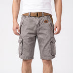 Gritox  - Rugged Vintage-Inspired Cargo Shorts Outdoor Excursions