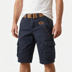 Gritox  - Rugged Vintage-Inspired Cargo Shorts Outdoor Excursions