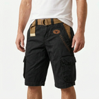 Gritox  - Rugged Vintage-Inspired Cargo Shorts Outdoor Excursions