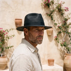HavanaBreeze  - Men's Wide Brimmed Panama Hat Warm Weather Styling