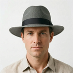 HavanaBreeze  - Men's Wide Brimmed Panama Hat Warm Weather Styling
