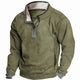 Men's half zip jumper with fleece lining