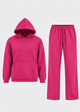 Men's hoodie and jogger set with kangaroo pocket