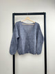 Women's knitted V-neck cardigan with long sleeves and front buttons