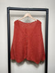 Women's knitted V-neck cardigan with long sleeves and front buttons