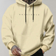 Men's logo hoodie with drawstring hood and kangaroo pocket