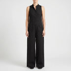 JumpsuitOasis  - Womens Black Wide Leg Jumpsuit Casual Days Out