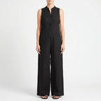 JumpsuitOasis  - Womens Black Wide Leg Jumpsuit Casual Days Out