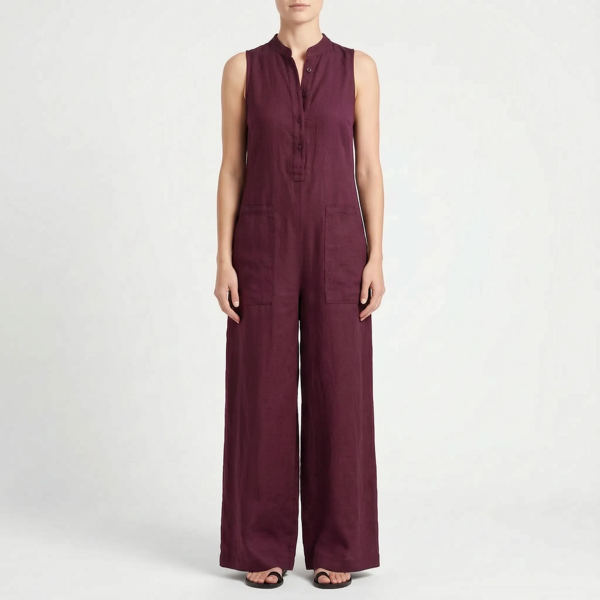 JumpsuitOasis  - Womens Black Wide Leg Jumpsuit Casual Days Out