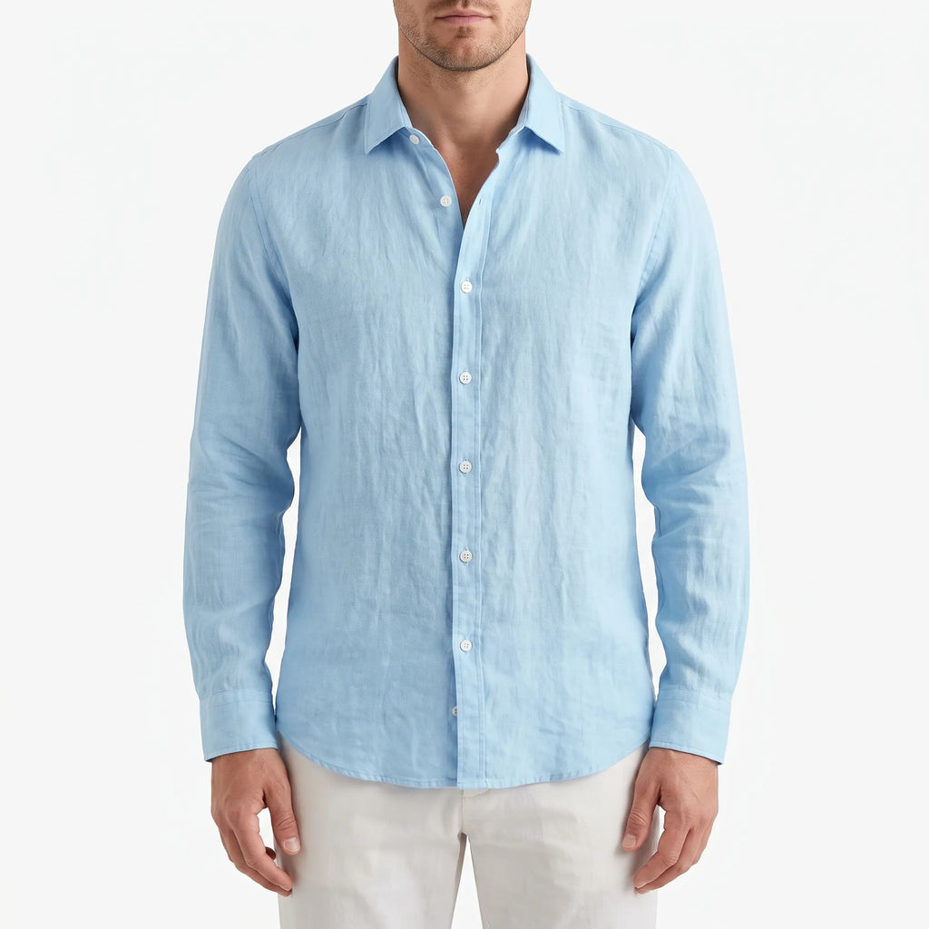 Kaelon  - Relaxed Long-Sleeved Summer Shirt Beach Holidays