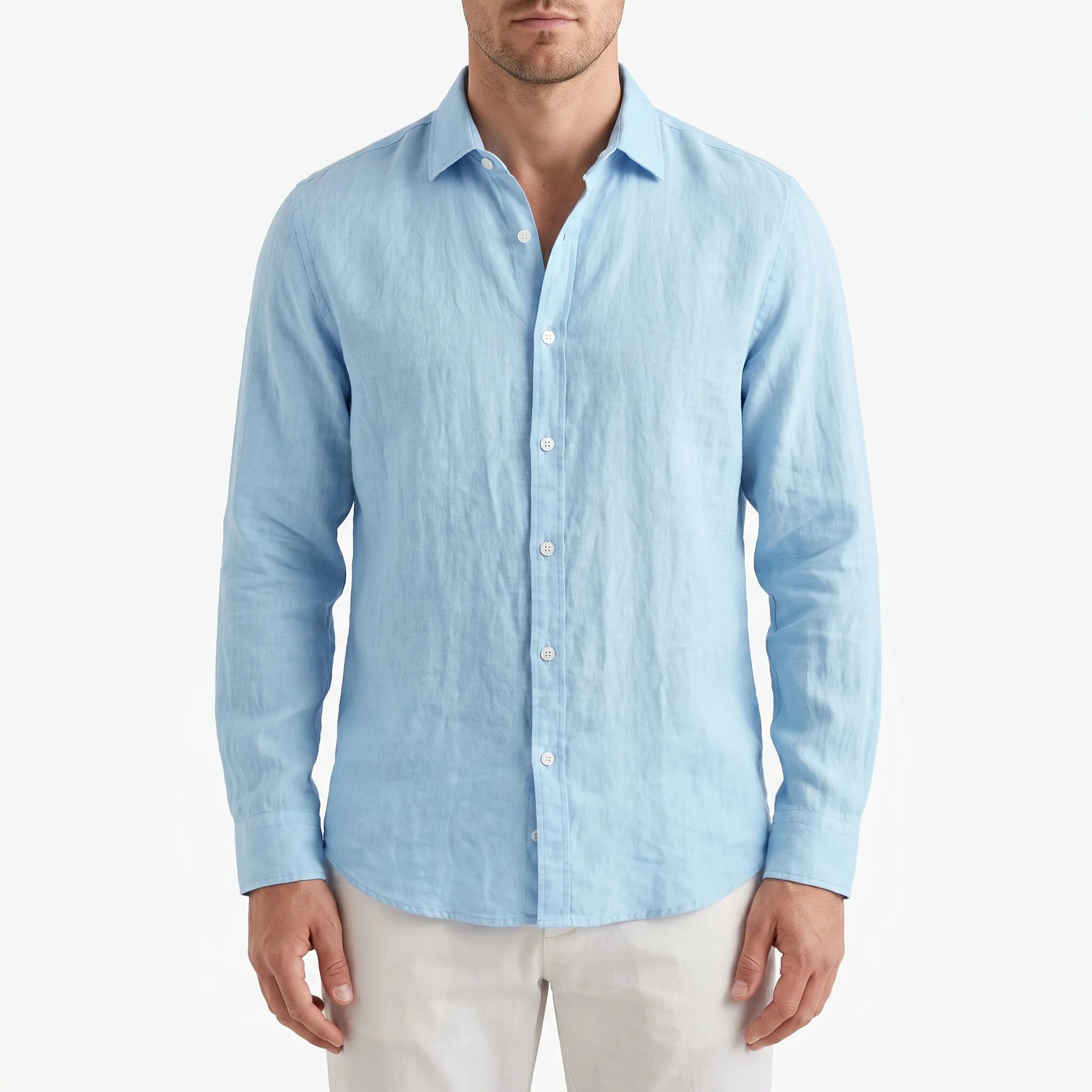 Kaelon  - Relaxed Long-Sleeved Summer Shirt Beach Holidays