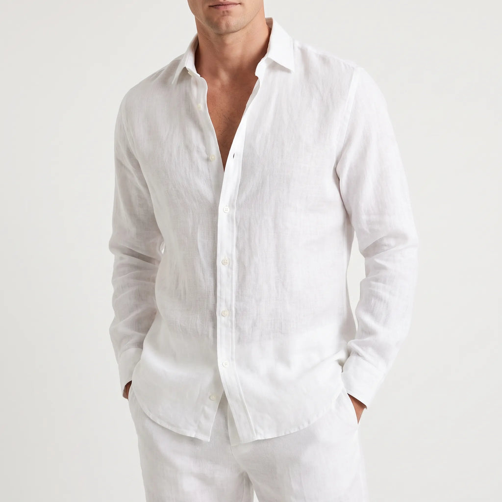 Kaelon  - Relaxed Long-Sleeved Summer Shirt Beach Holidays