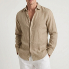 Kaelon  - Relaxed Long-Sleeved Summer Shirt Beach Holidays
