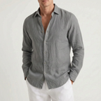 Kaelon  - Relaxed Long-Sleeved Summer Shirt Beach Holidays