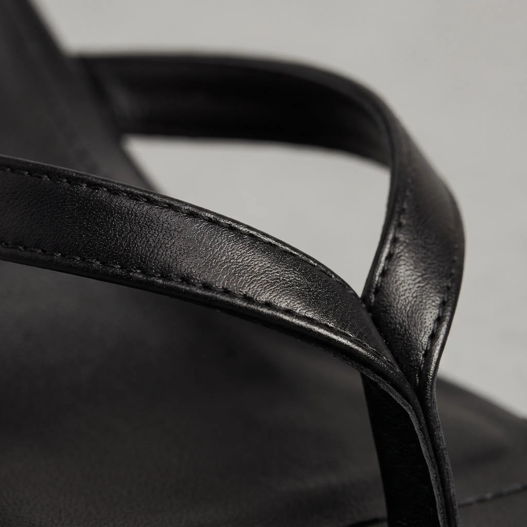 KittenStep  - Minimalist Square-Toe Kitten Heel Sandals Office Wear