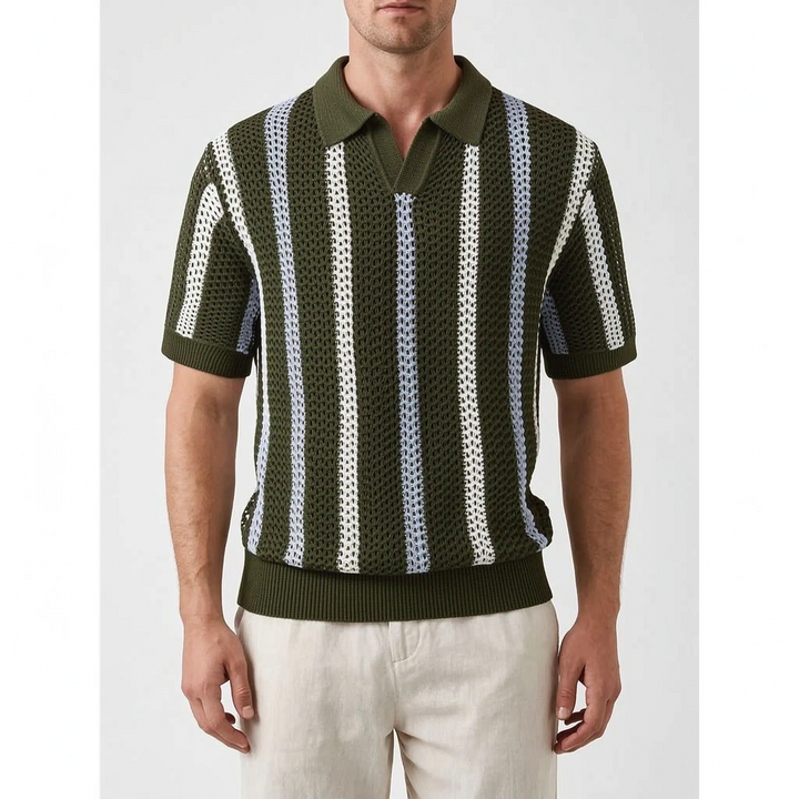 KnitHaven  - Open-Knit Casual Matching Set Warm Weather Styling