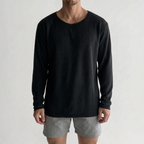 KnitVibe  - Lightweight Men's Knit Shirt Casual Outings