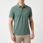 Knitwell  - Men's Knitted Short-Sleeved Polo Shirt Smart-Casual Outings