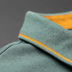 Knitwell  - Men's Knitted Short-Sleeved Polo Shirt Smart-Casual Outings