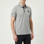 Knitwell  - Men's Knitted Short-Sleeved Polo Shirt Smart-Casual Outings