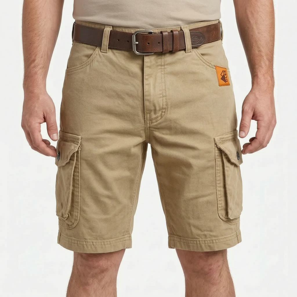 Kordax  - Workwear-Inspired Mens Cargo Shorts Carrying Daily Essentials