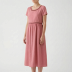 Luminara  - Short Sleeve Lace Midi Dress Summer Holidays