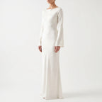 Luminia  - Long Sleeve Maxi Dress Attending Formal Events