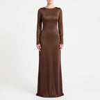 Luminia  - Long Sleeve Maxi Dress Attending Formal Events