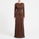 Luminia  - Long Sleeve Maxi Dress Attending Formal Events
