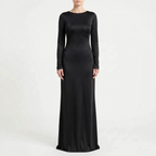 Luminia  - Long Sleeve Maxi Dress Attending Formal Events