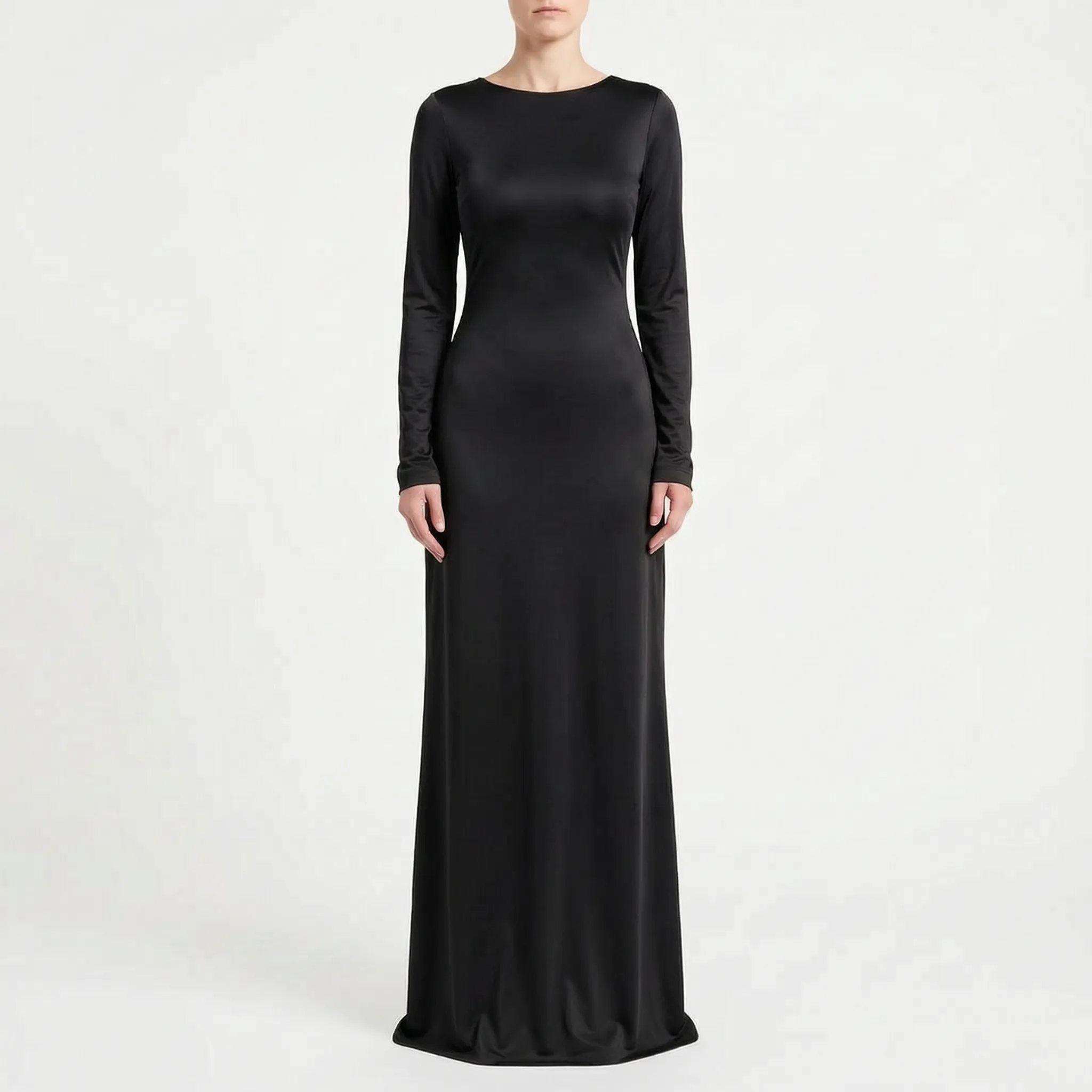 Luminia  - Long Sleeve Maxi Dress Attending Formal Events