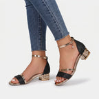Luminis  - Supportive Block Heel Sandals Evening Events