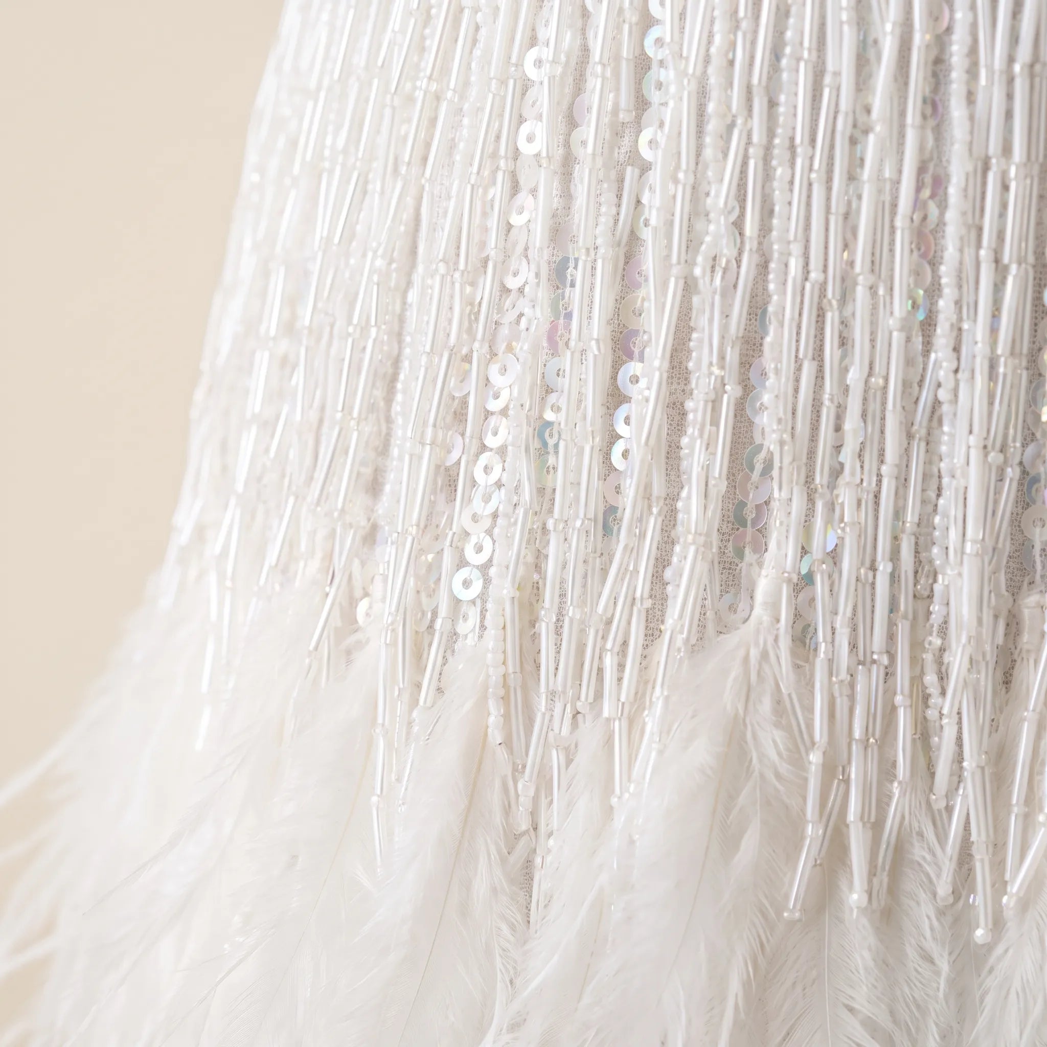 Lumiosa  - Fringed Mini Cocktail Dress Evening Party Wear