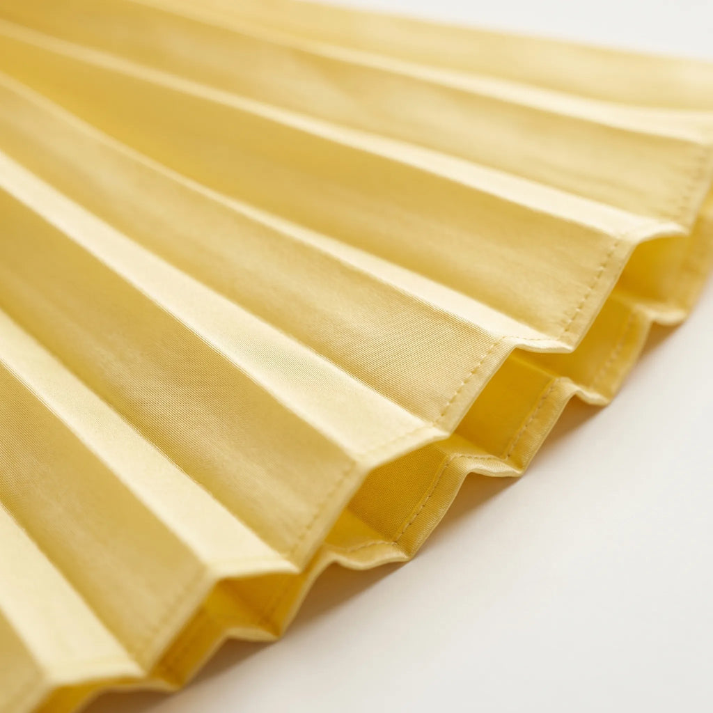 Lustria - Lustrous Pleated Evening Dress