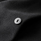 Men's plain knit cardigan with open front and buttons