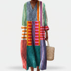 Marisole  - Flowy Printed Summer Dress Beach Walks