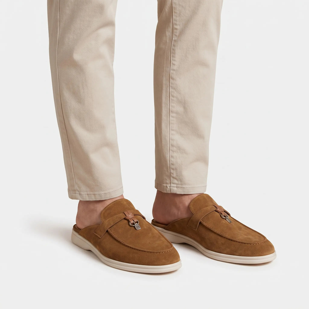 Mavryk  - Casual Open Back Mens Mules Quick Slip-On Dressing